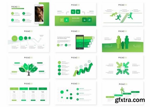 Picazzo - Powerpoint Keynote and Google Slides Templates