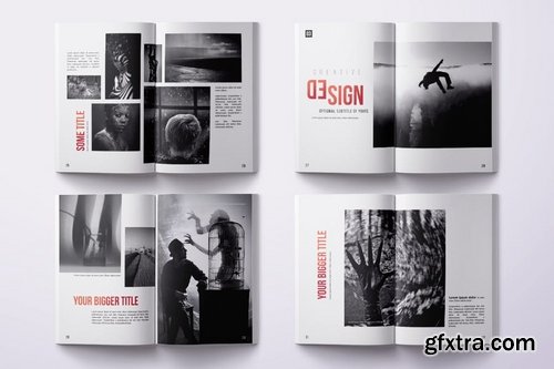 Multipurpose Portfolio - 36 Pgs INDD IDML PSD