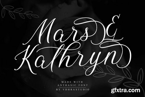 CreativeMarket Anthasic Font + Extras 3034958