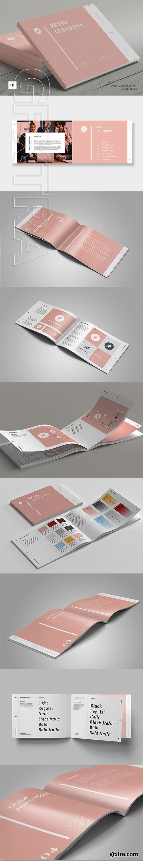 CreativeMarket - Brand Guidelines 2968685