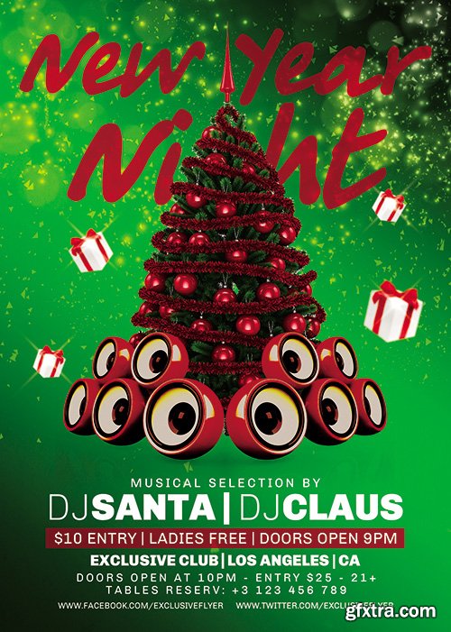 New Year 2019 Flyer - Seasonal A5 Template New Year 2019 Flyer - Seasonal A5 Template