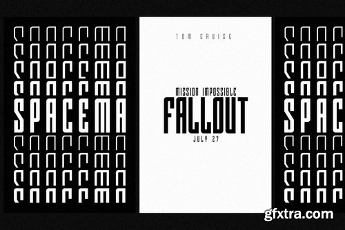 Spacema Font Family Spacema Font Family