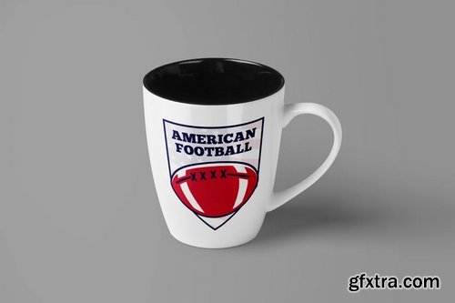 Vintage American Football Logos USA Sports Badge