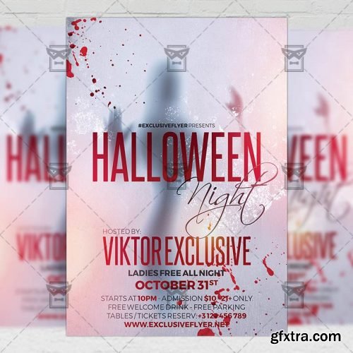 Halloween Night Flyer - Seasonal A5 Template Halloween Night Flyer - Seasonal A5 Template