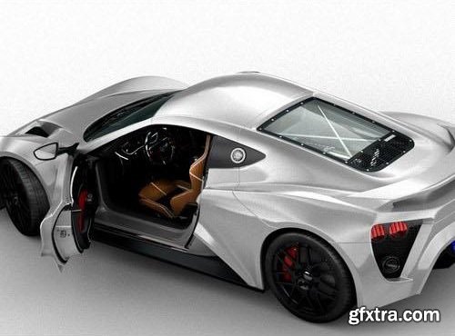 Zenvo Automotive ST1 3D Model