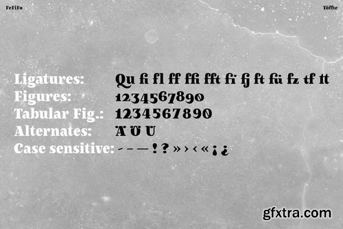 Toffte Font Family Toffte Font Family