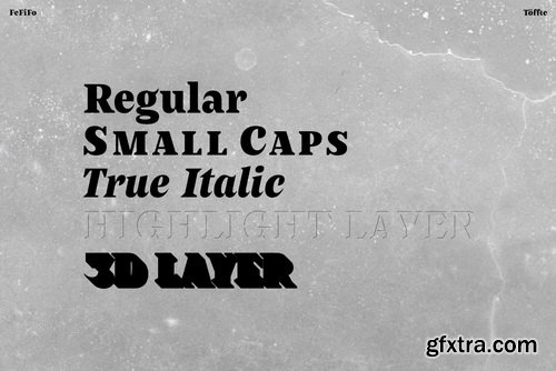 Toffte Font Family Toffte Font Family