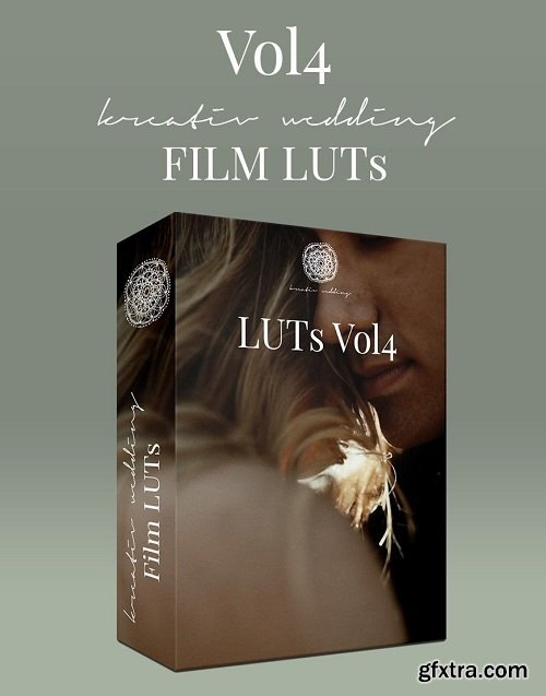 Kreativ Wedding LUTs Vol. 4 (Win/Mac)