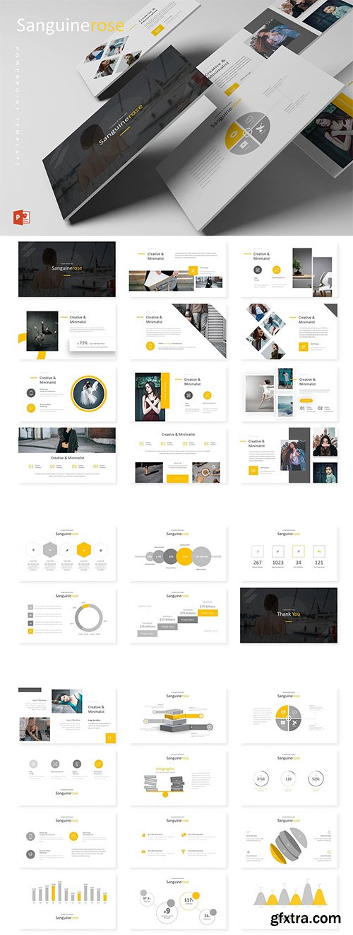Sanguinerose - Powerpoint, Keynote and Google Sliders Templates