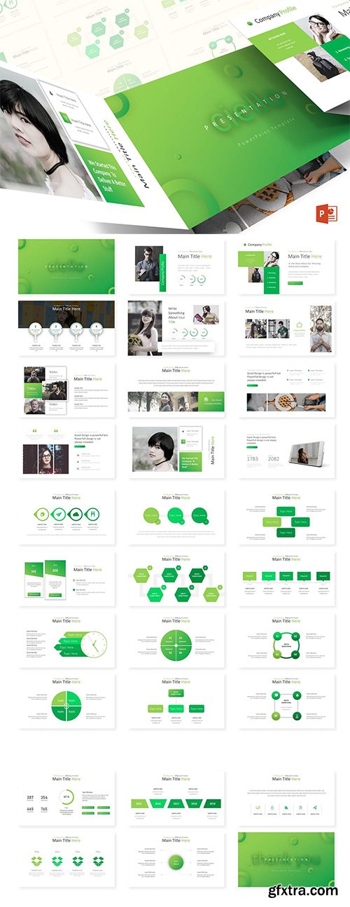 Ciello - Powerpoint, Keynote and Google Sliders Templates