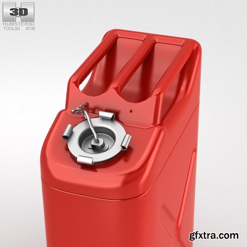 5 Gallon Jerry Gas Fuel Can 3d Mdoel