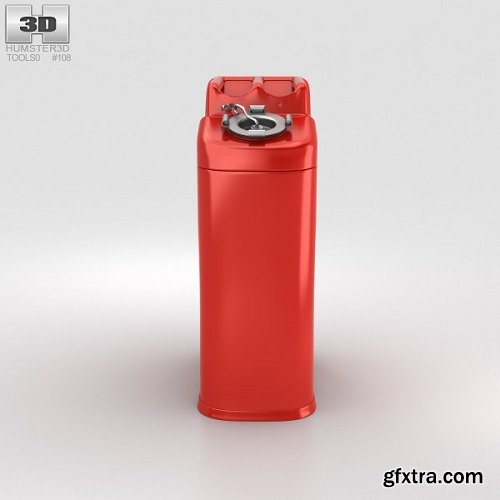5 Gallon Jerry Gas Fuel Can 3d Mdoel