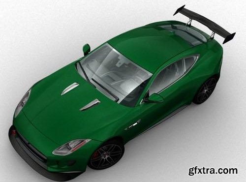Jaguar F-Type Fast 8 3D Model