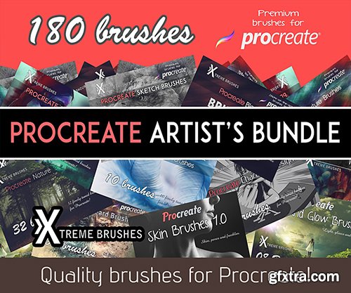 Cubebrush - Procreate Artist's Bundle Cubebrush - Procreate Artist's Bundle