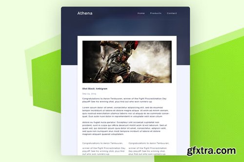 Email Newsletter - Athena #11
