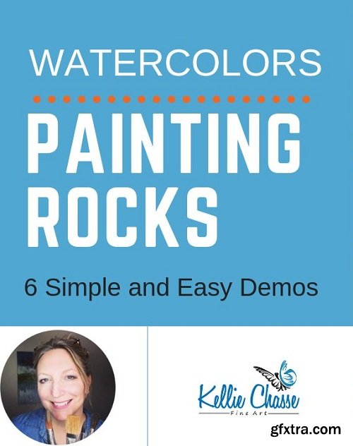 How to Paint Rocks Using Watercolor Pen and Ink Details » GFxtra