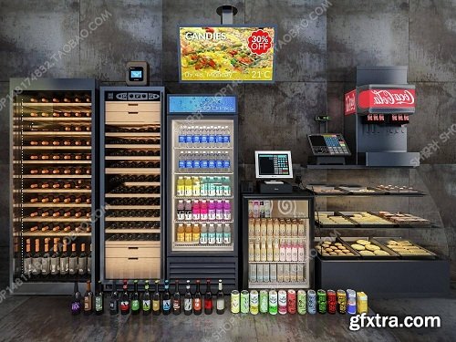 Supermarket Accessories 01