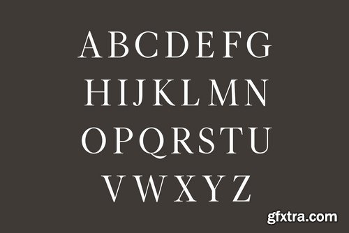 CM - Hughe Serif Font Family 3102375