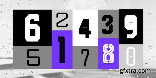 TR Reqnad Display Font Family - 7 Fonts