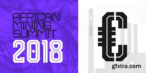 TR Reqnad Display Font Family - 7 Fonts