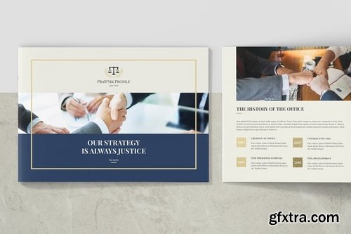 Prawnik – Law Firm Company Profile Landscape