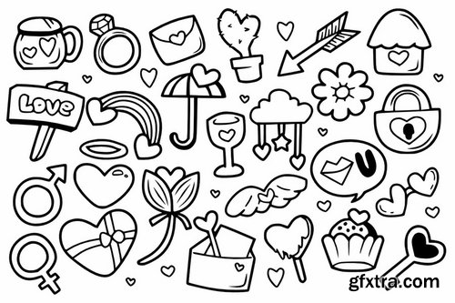 25 Sweet Love Doodles