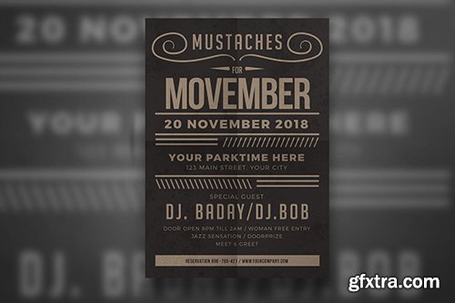 Movember Fest Flyer Movember Fest Flyer