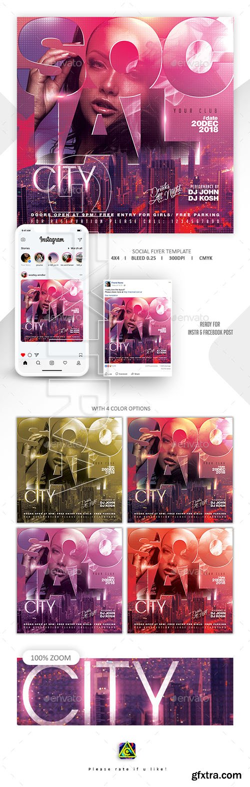 GraphicRiver - Night Club Flyer Template 22718671