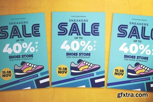 Shoes Sale Flyer