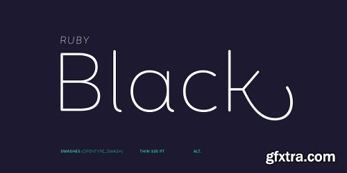 Mohr Rounded Font Family - 27 Fonts