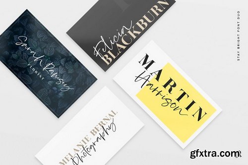 Stay Bright Font Duo Stay Bright Font Duo