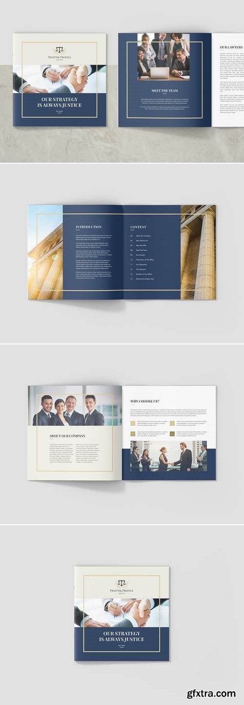 Prawnik – Law Firm Company Profile Square