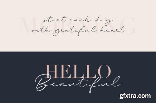 CreativeMarket Magenta - 3 Luxury Signature Font 3104959