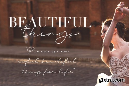 CreativeMarket Magenta - 3 Luxury Signature Font 3104959