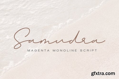 CreativeMarket Magenta - 3 Luxury Signature Font 3104959