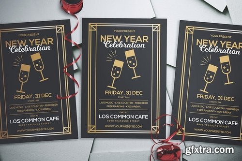 New Year Party Flyer