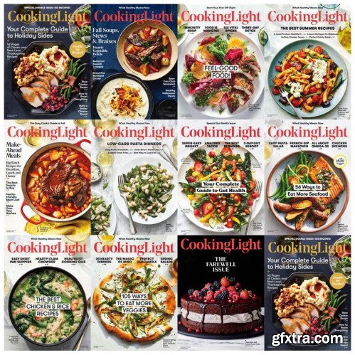 Cooking Light - Full Year Issues Collection 2018