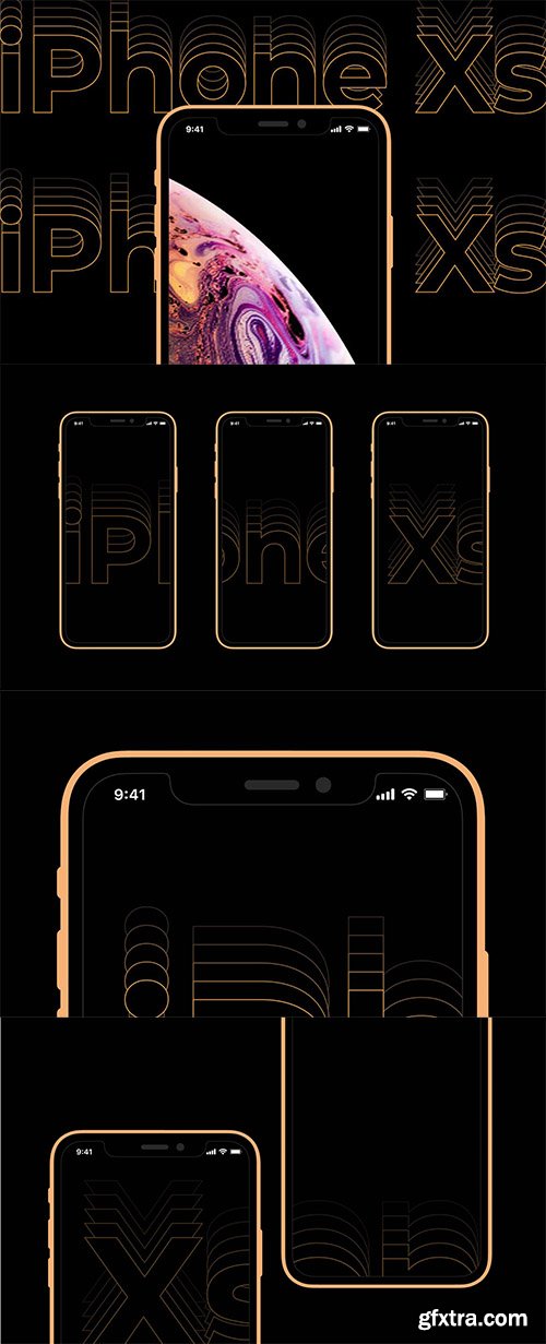 iPhone Xs Mockup iPhone Xs Mockup