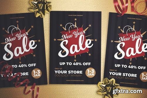 New Year Sale Flyer