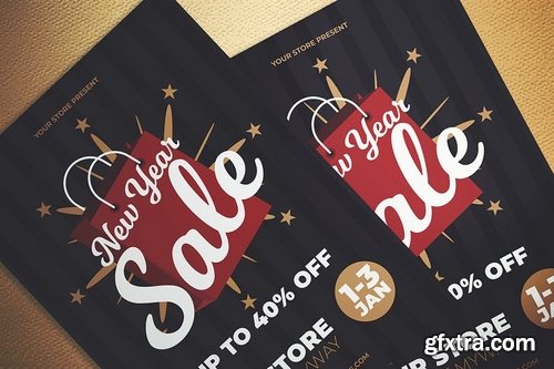 New Year Sale Flyer
