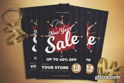 New Year Sale Flyer