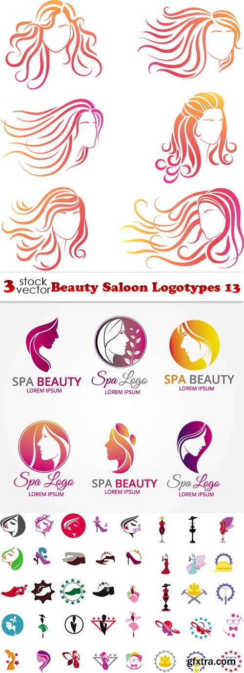 Vectors - Beauty Saloon Logotypes 13