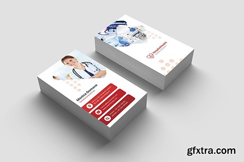 Business Card - Hospital Vertical Business Card - Hospital Vertical