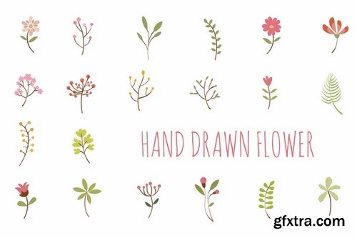 Flower Hand Drawn