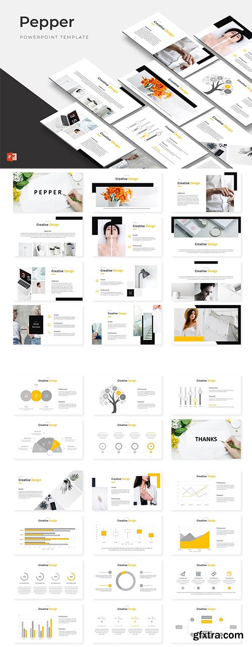 Pepper Powerpoint, Keynote and Google Sliders Pepper Powerpoint, Keynote and Google Sliders