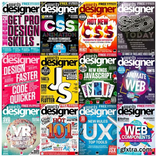 Web Designer UK - 2018 Full Year Issues Collection