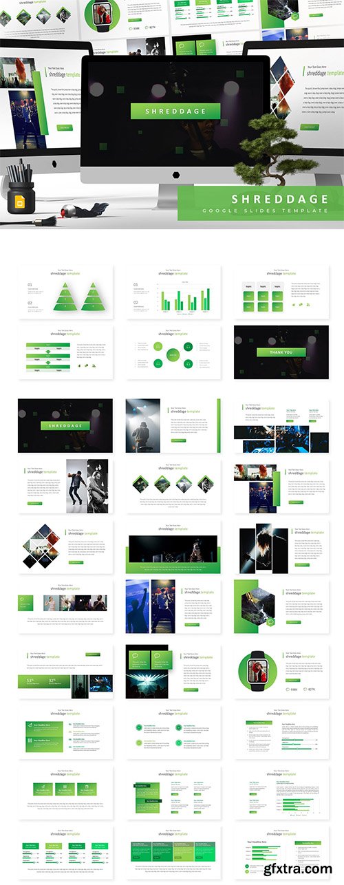 Shreddage - Powerpoint, Keynote and Google Sliders