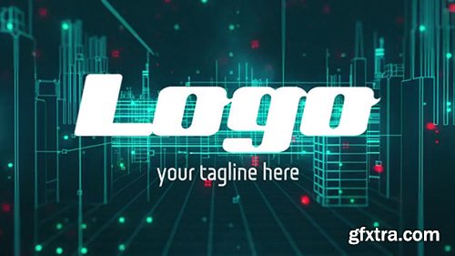 Pond5 - Digital City Logo Reveal 097917761