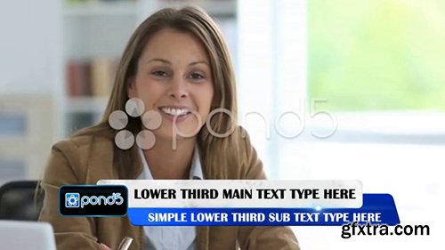 Pond5 - Simple Lower Third 097917857