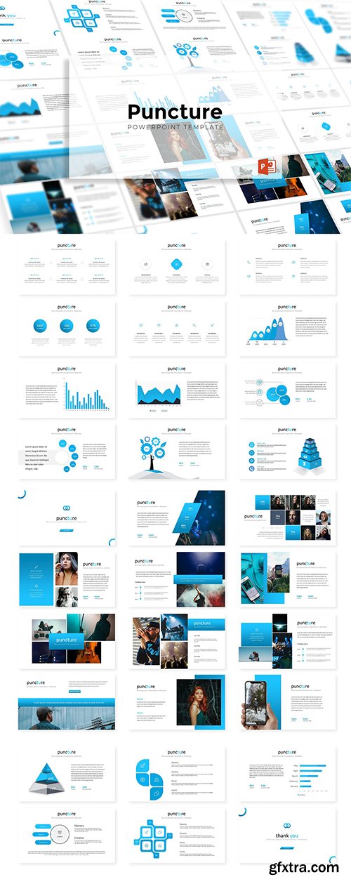 Puncture - Powerpoint, Keynote and Google Sliders Puncture - Powerpoint, Keynote and Google Sliders